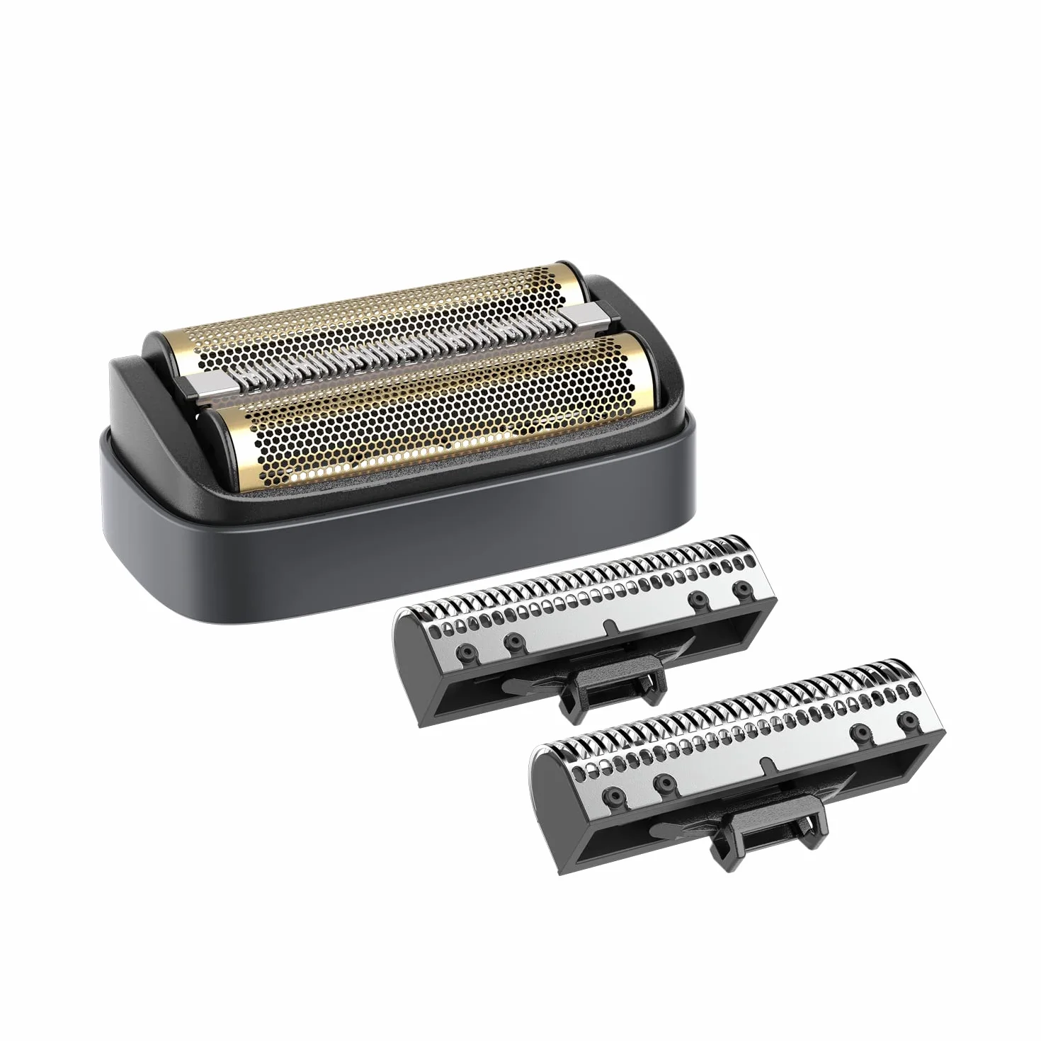 Conjunto de Lámina de Repuesto y Cortadores Internos Andis PFS-1 Resurge | Láminas de Oro Titanio Hipoalergénicas | Compatible con Afeitadora Andis Resurge | Modelo 17330