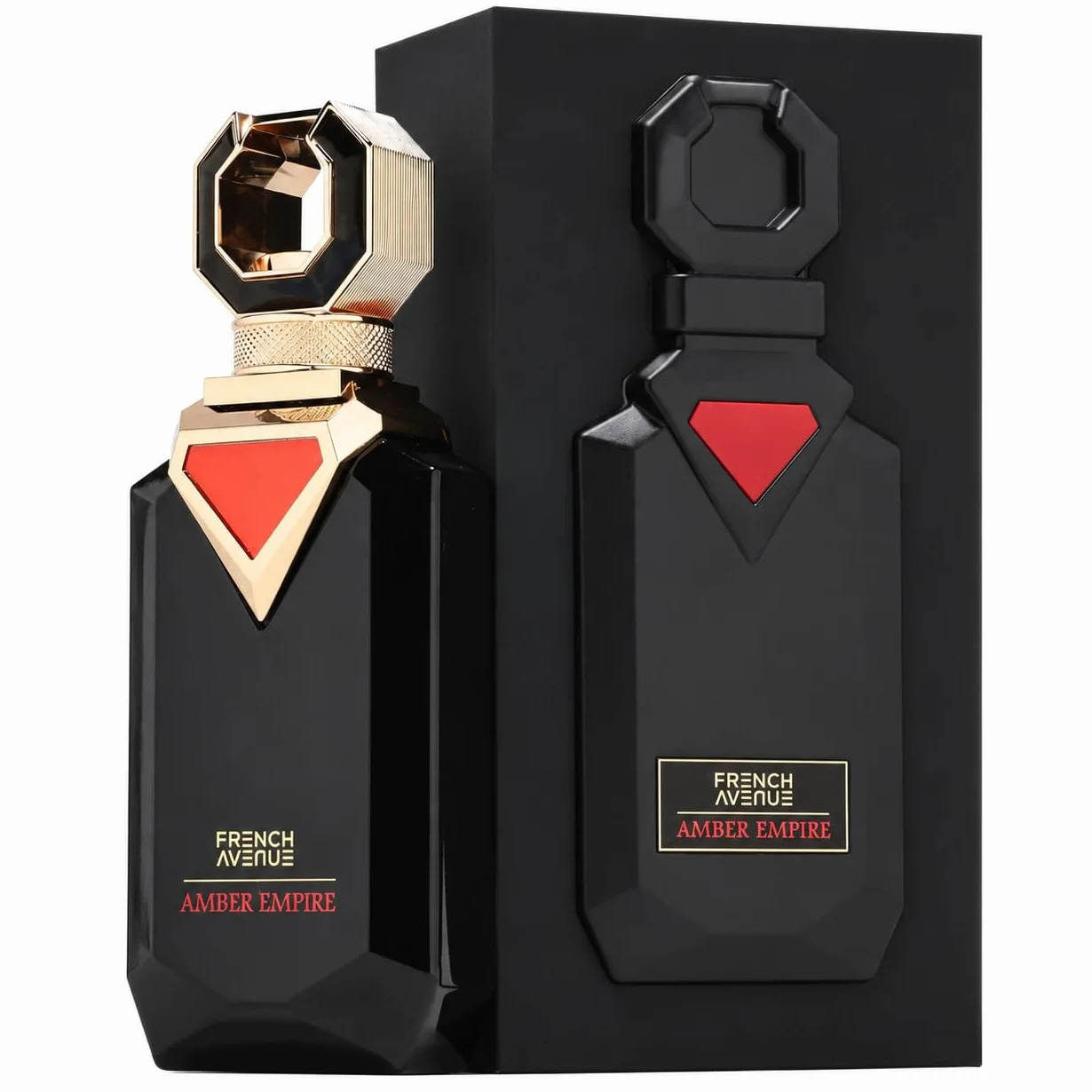 French Avenue Amber Empire Oriental Amber - Extracto de perfume para hombre, 100 ml, con notas de ámbar, vainilla y sándalo