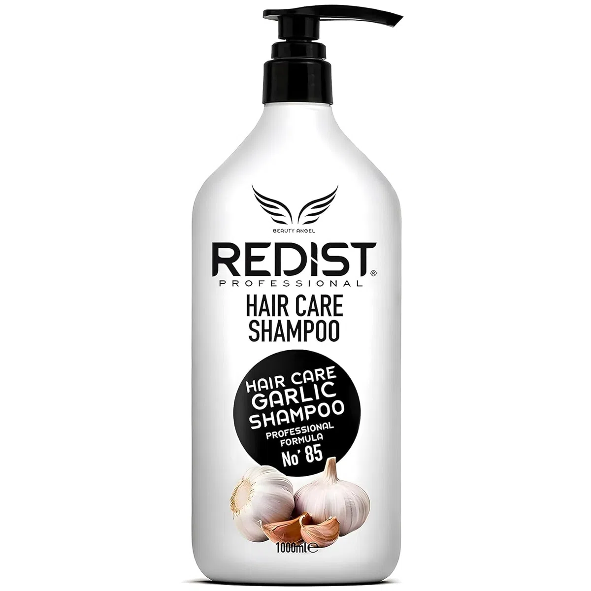 Redist Set de cuidado del cabello con ajo – Champú 1000 ml + Mascarilla 475 ml + 2 Fase Acondicionador 400 ml Milk & Honey | Fórmula anticaída y fortalecimiento | Para cabello seco y dañado