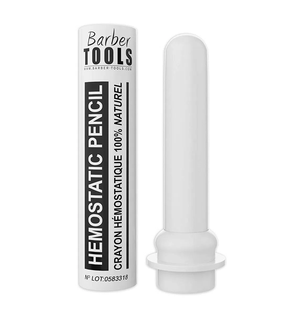 ✮ BARBER TOOLS ✮ Kit de afeitado - Maquinilla de afeitar de seguridad + 40 cuchillas dobles + Tejón de afeitar + Jabón de afeitar + Bálsamo para después del afeitado + Piedra de alumbre + Bolsa