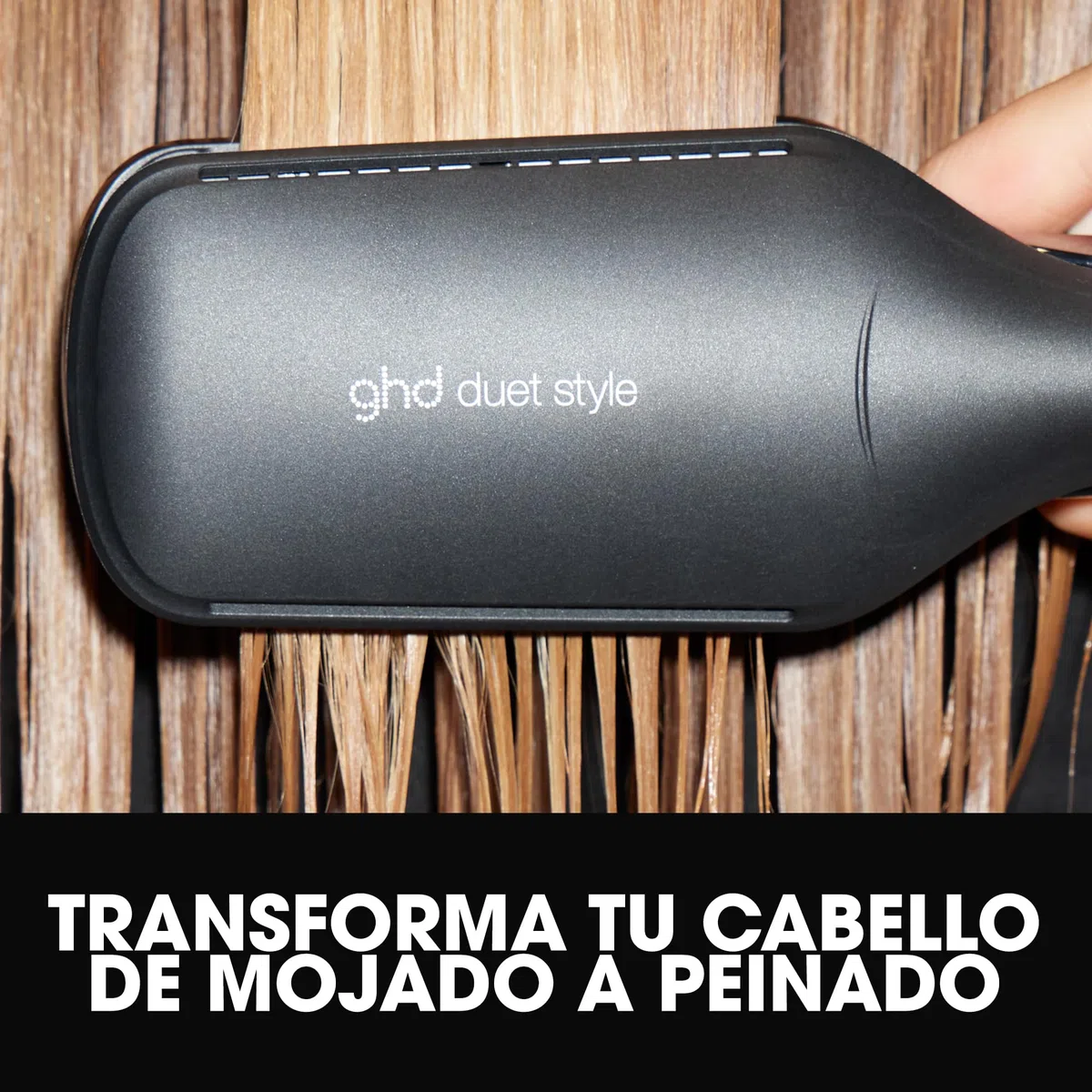 ghd Duet Style - Plancha de Pelo y Secador 2 en 1, De Mojado a Peinado Sin Daño Térmico, Sin Encrespamiento, Más Brillo - Para Todo Tipo de Cabello - (Enchufe Europeo)