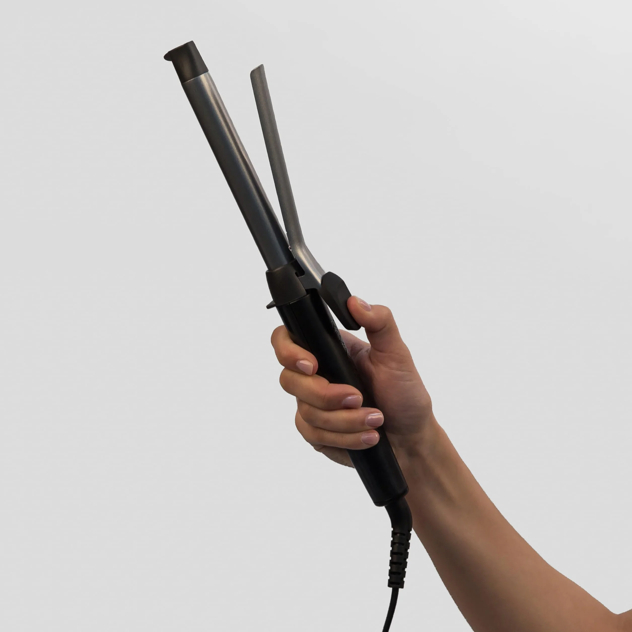 Remington Rizador de Pelo Pro Spiral Curl, Ondulador de Pelo con Pinza de 19 mm, Crea Rizos Definidos, Cerámica con Titanio, Turmalina, Protección y Brillo, 8 Temperaturas hasta 210°C, CI5519