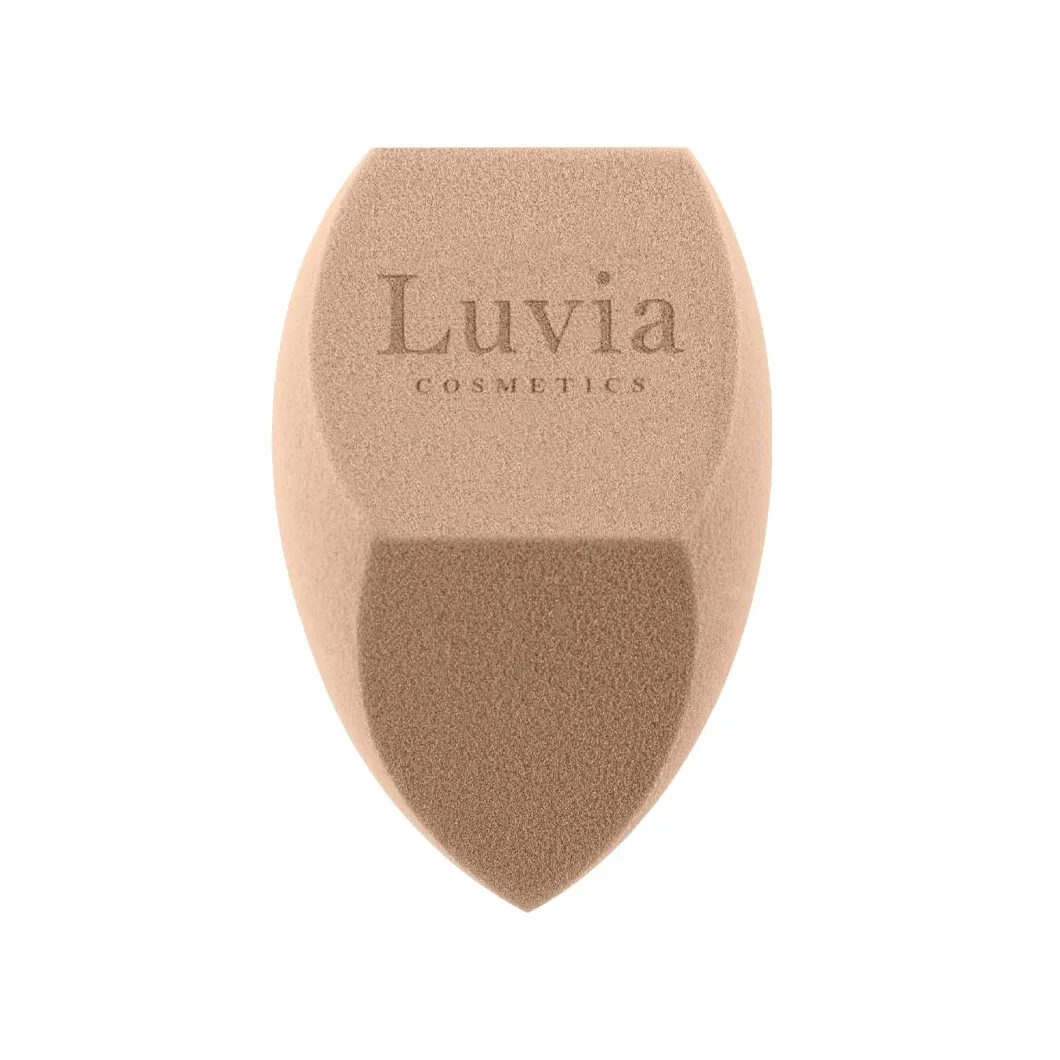 Luvia Prime Vegan Pro - Juego de brochas de maquillaje (12 unidades, incluye soporte para brochas, esponja y estera de limpieza) Nacarado Coffee