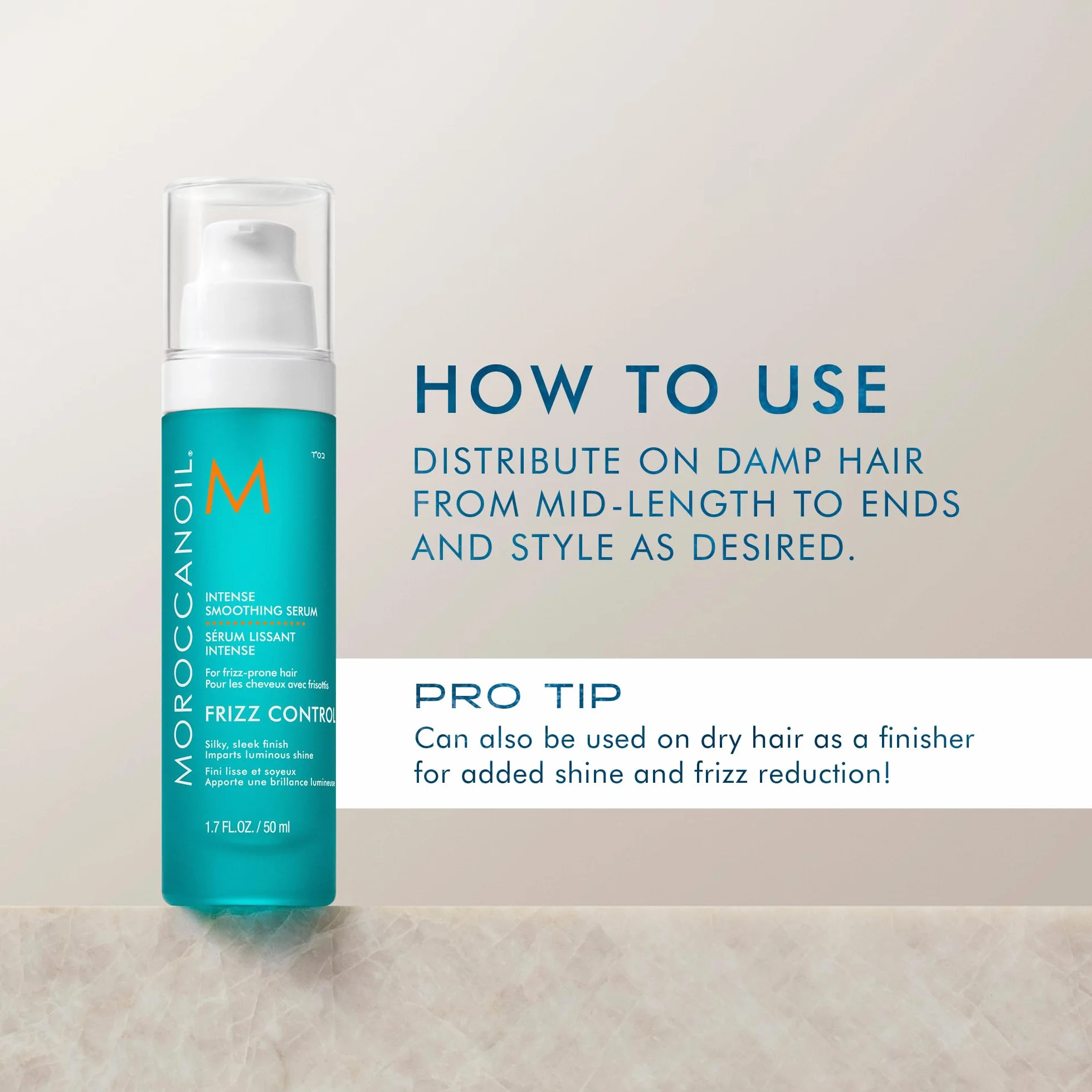 Moroccanoil Sérum suavizante intenso para el control de encrespamiento, 50 ml