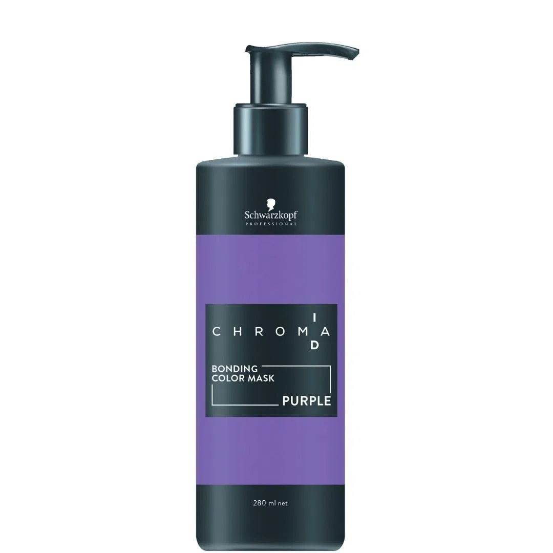 Mascarilla nutritiva pigmentada púrpura ChromaID SCHWARZKOPF 280ML