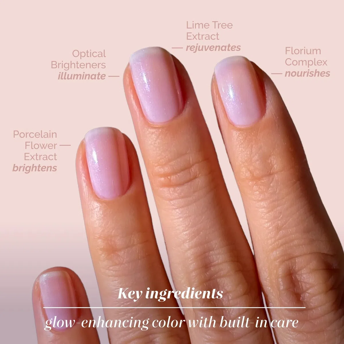 Londontown Kur Pink Illuminating Nail Concealer 12ml - tratamiento rosa iluminador