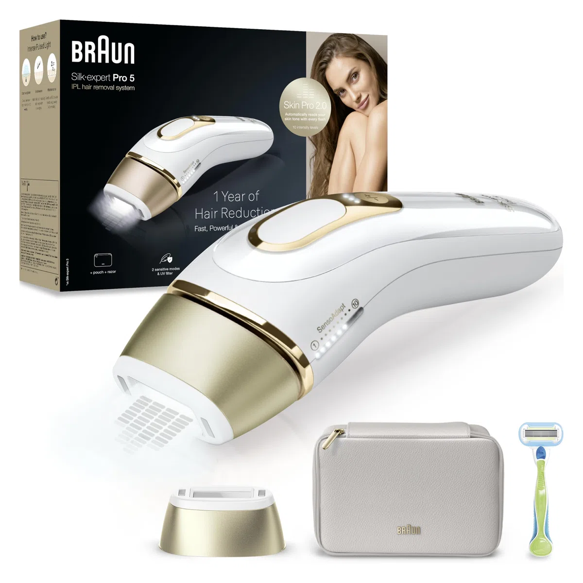 Depiladora IPL Braun Silk-expert Pro 5 PL5052