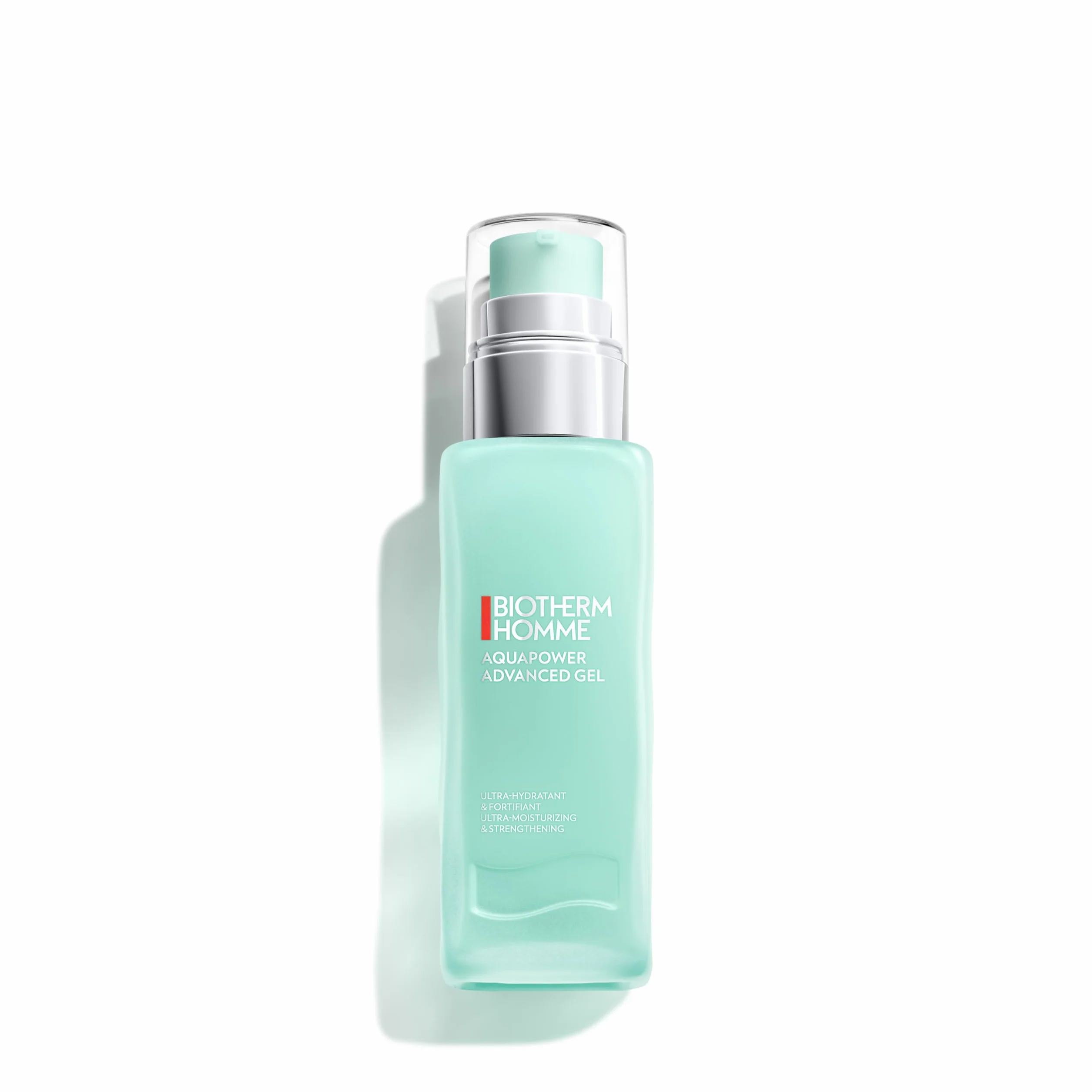 Biotherm Homme, Aquapower Advanced Gel, Gel Facial Hidratante para Hombre, Pieles Normales a Mixtas, Textura No Pegajosa de Absorción Rápida, 75 ml