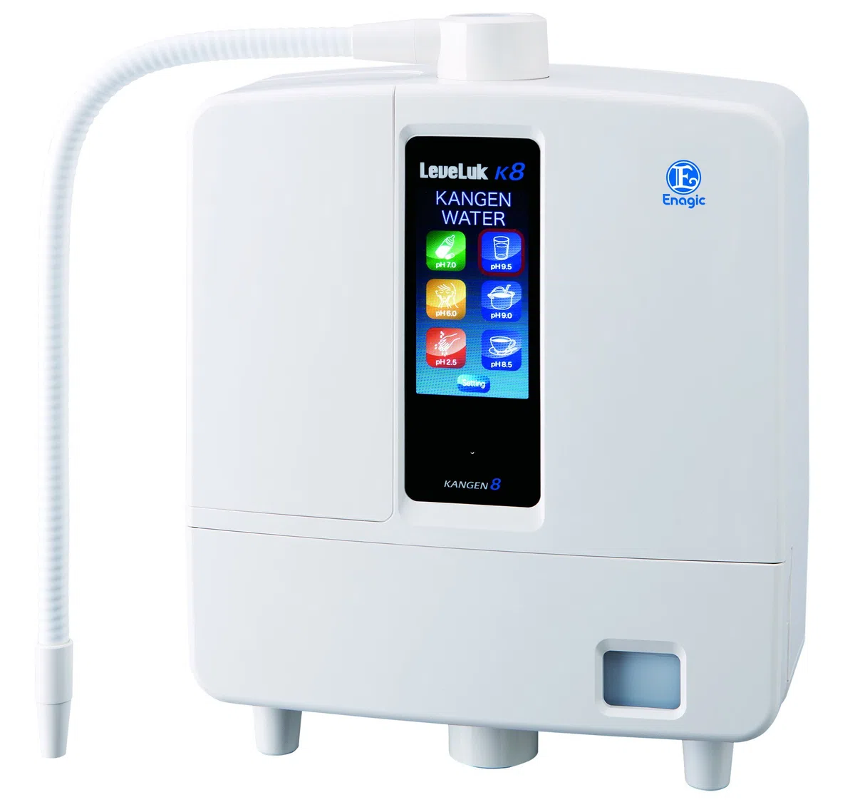 Kangen Leveluk K8 ionizador de agua máquina de Enagic
