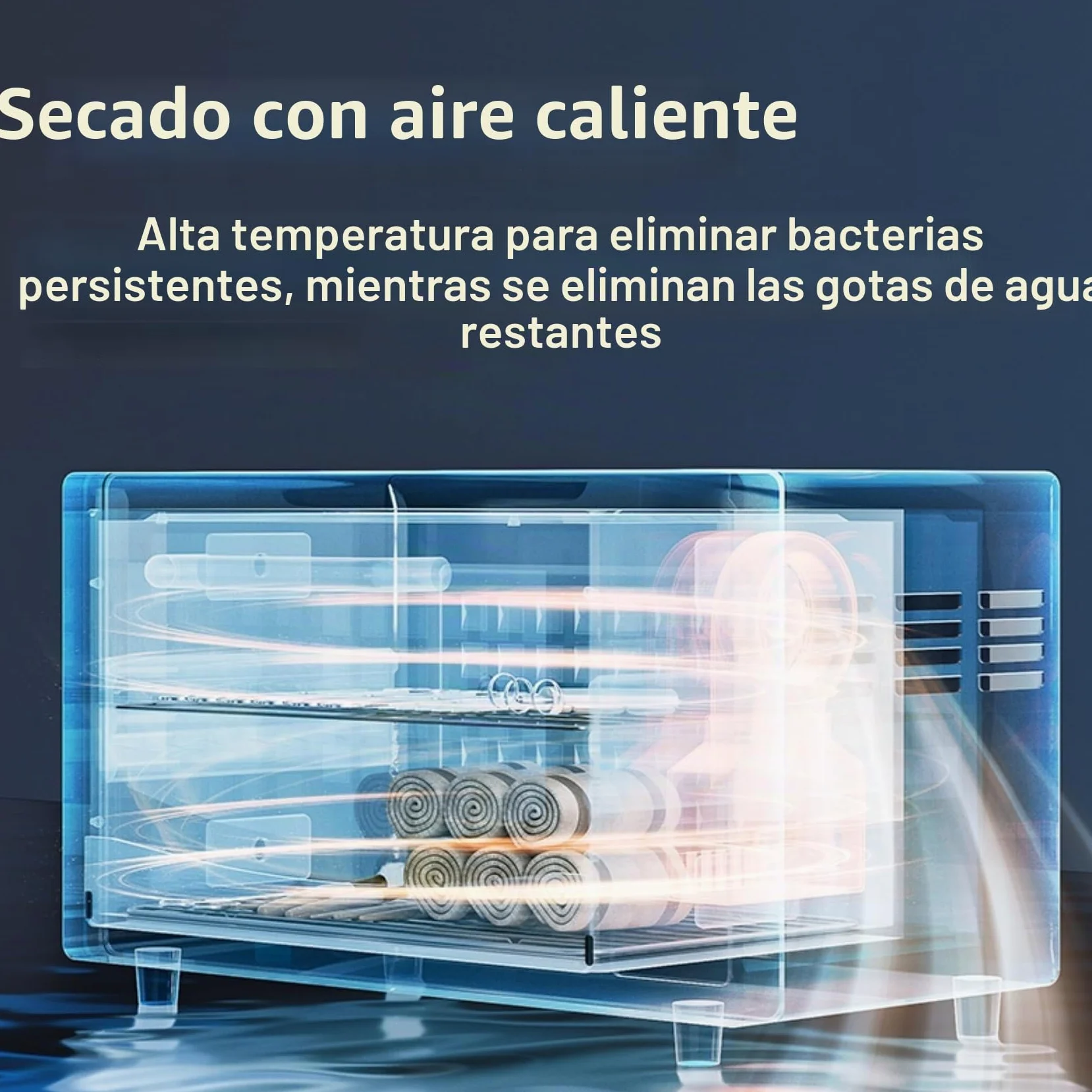 Esterilizador UV LED con Temporizador - Caja/Armario de Desinfección UV para Herramientas de Uñas, Manicura, Barbería, Salón de Belleza y Uso en Casa