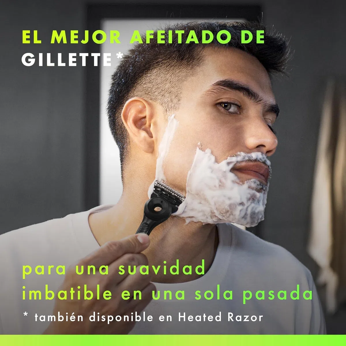 GilletteLabs Recambios para Maquinillas de Afeitar, Pack de 12 Cuchillas de Afeitar Hombre con 5 Hojas Y Banda Lubricante, Compatible con Todas Las Maquinillas Gillette Labs