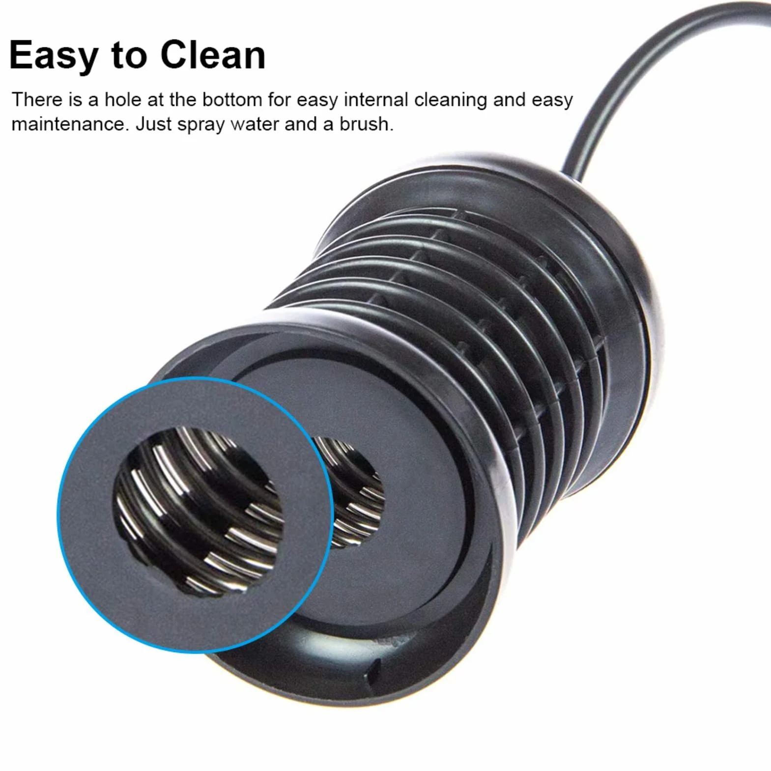 Ionic Detox Foot Bath Arrays Redondo Bobinas de acero inoxidable de reemplazo de matrices redondas para desintoxicación iónica Foot SPA Cleanse Machine (negro)