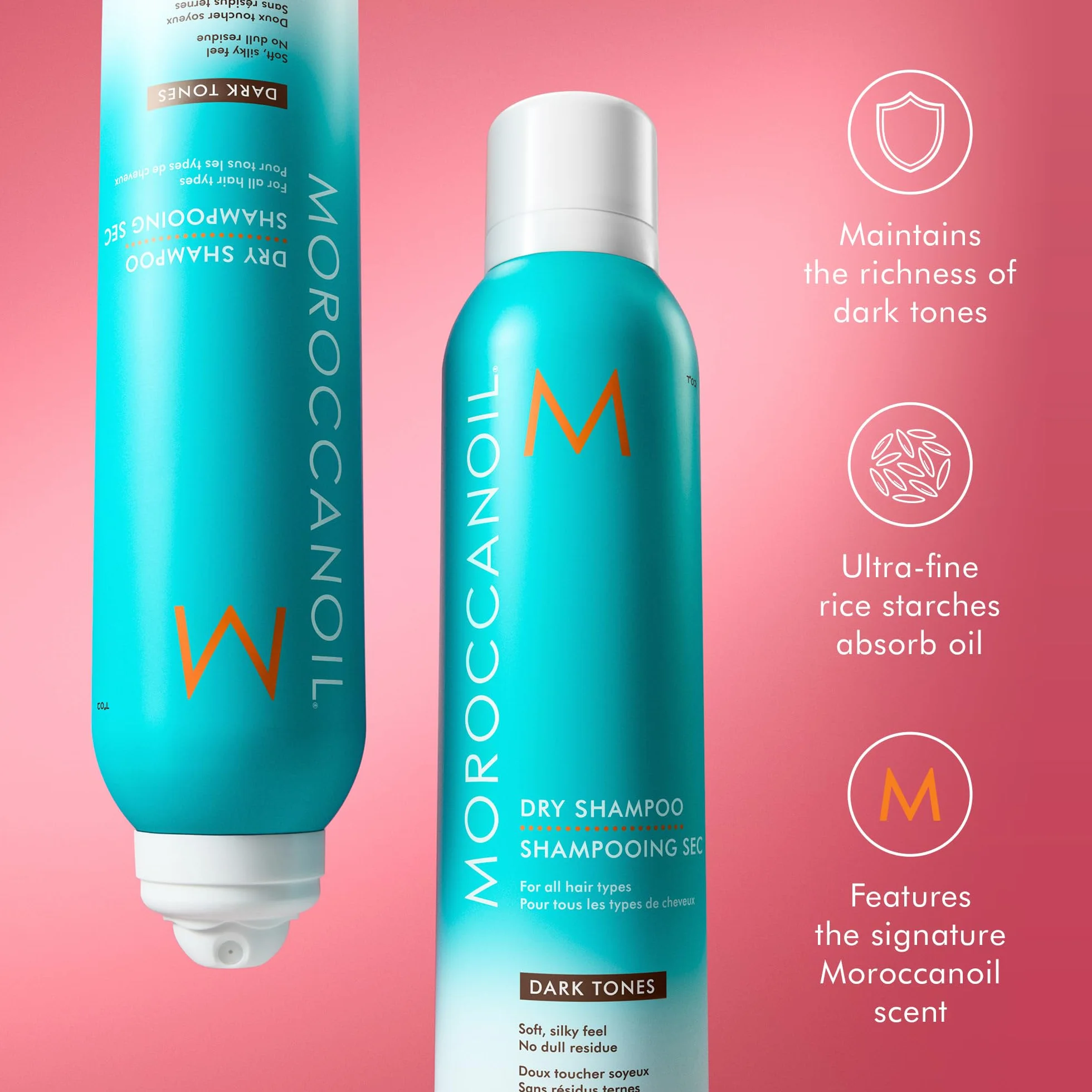 Moroccanoil Champú Seco Tonos Oscuro