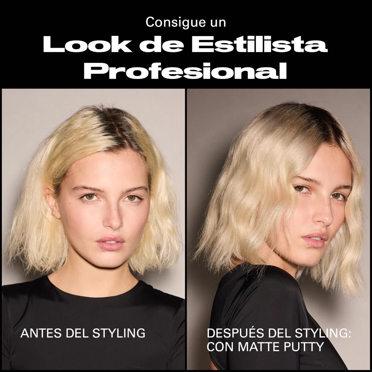 Sebastian Professional Matte Putty | Pasta de Peinado con Acabado Mate | Cabello con Textura | Remoldeable con Fijación Suave y Ligera | Para Cualquier Longitud | 75g