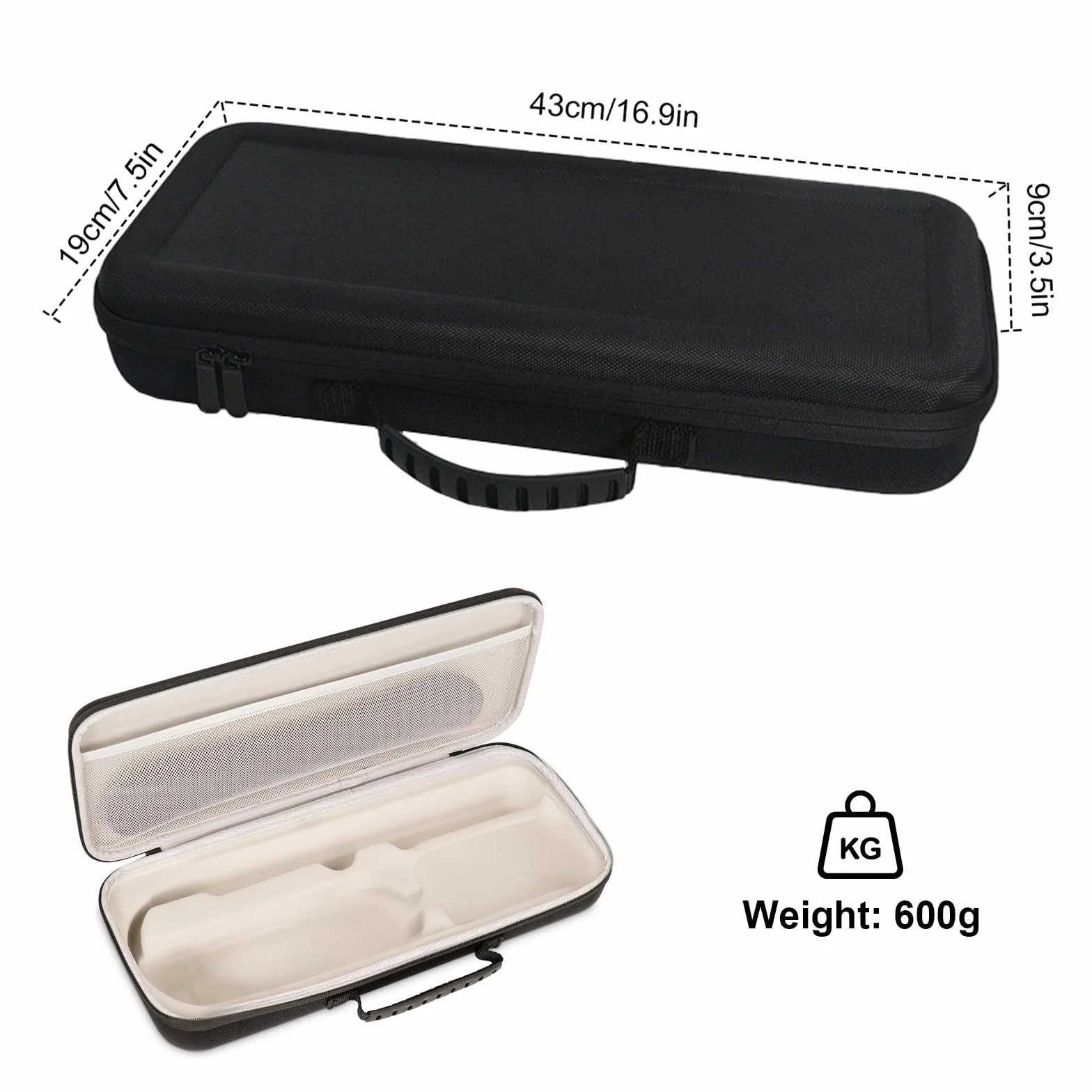 Funda de transporte Dyson Airstrait HT01, a prueba de golpes, impermeable, bolsa de viaje