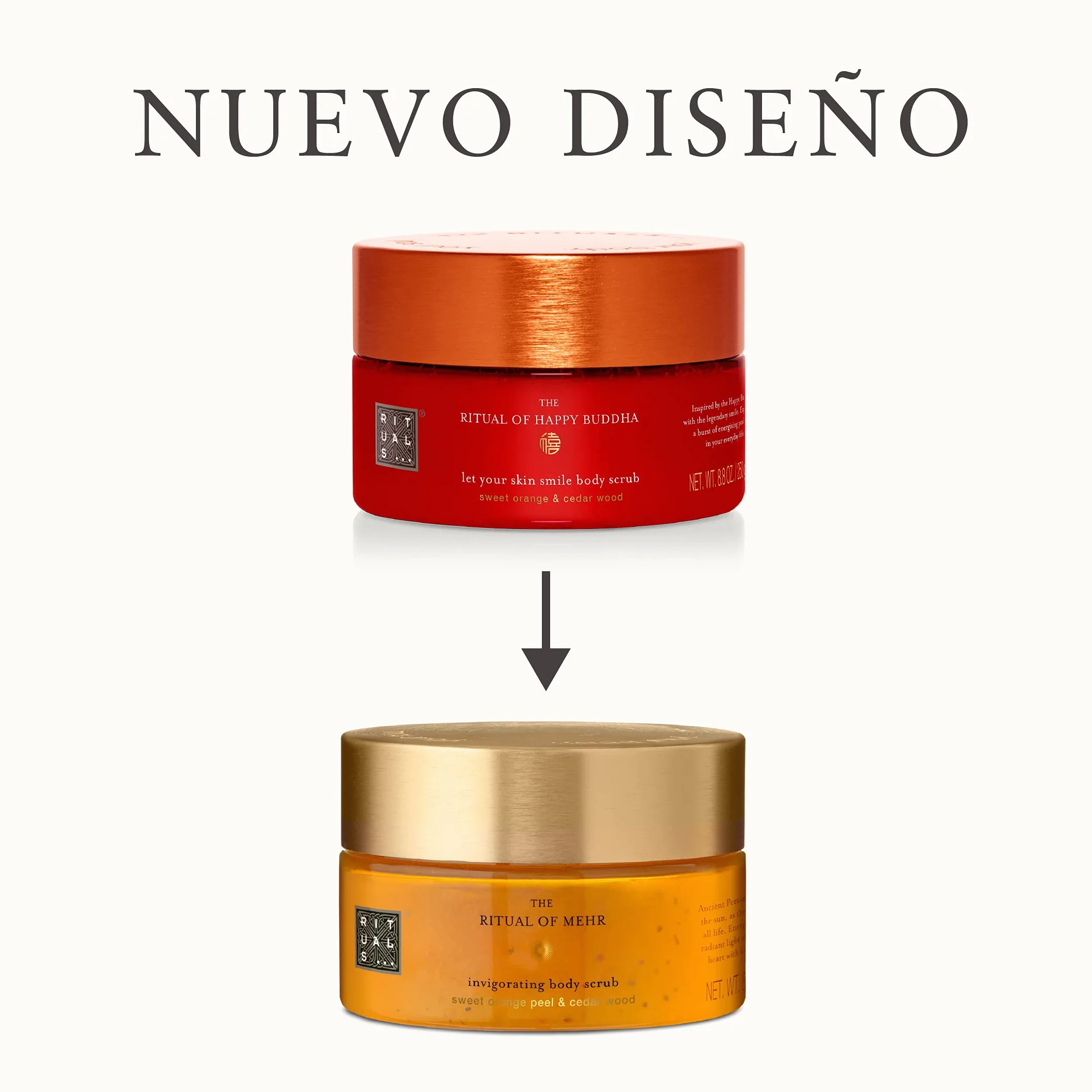 RITUALS THE RITUAL OF MEHR INVIGORATING BODY SCRUB 250GM