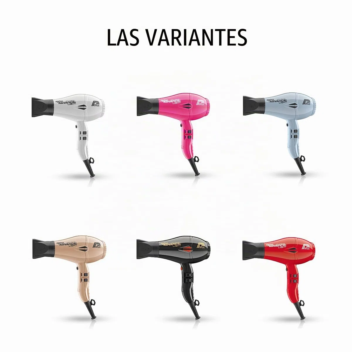 Parlux Advance Light - Secador de pelo ionico, Dorado