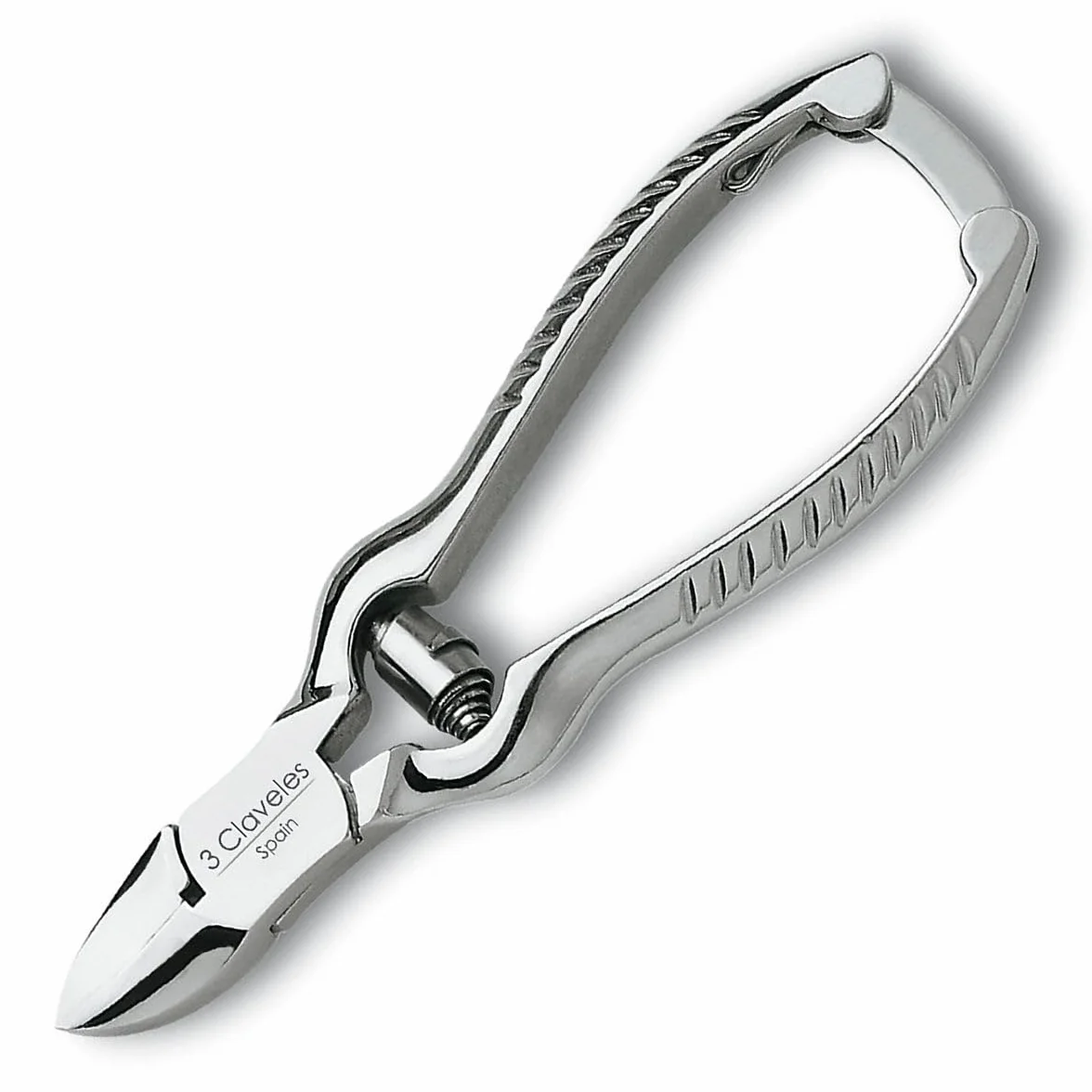 3 Claveles - Alicate Pedicuro, Acero De Carbono, 14 Cm, Gris