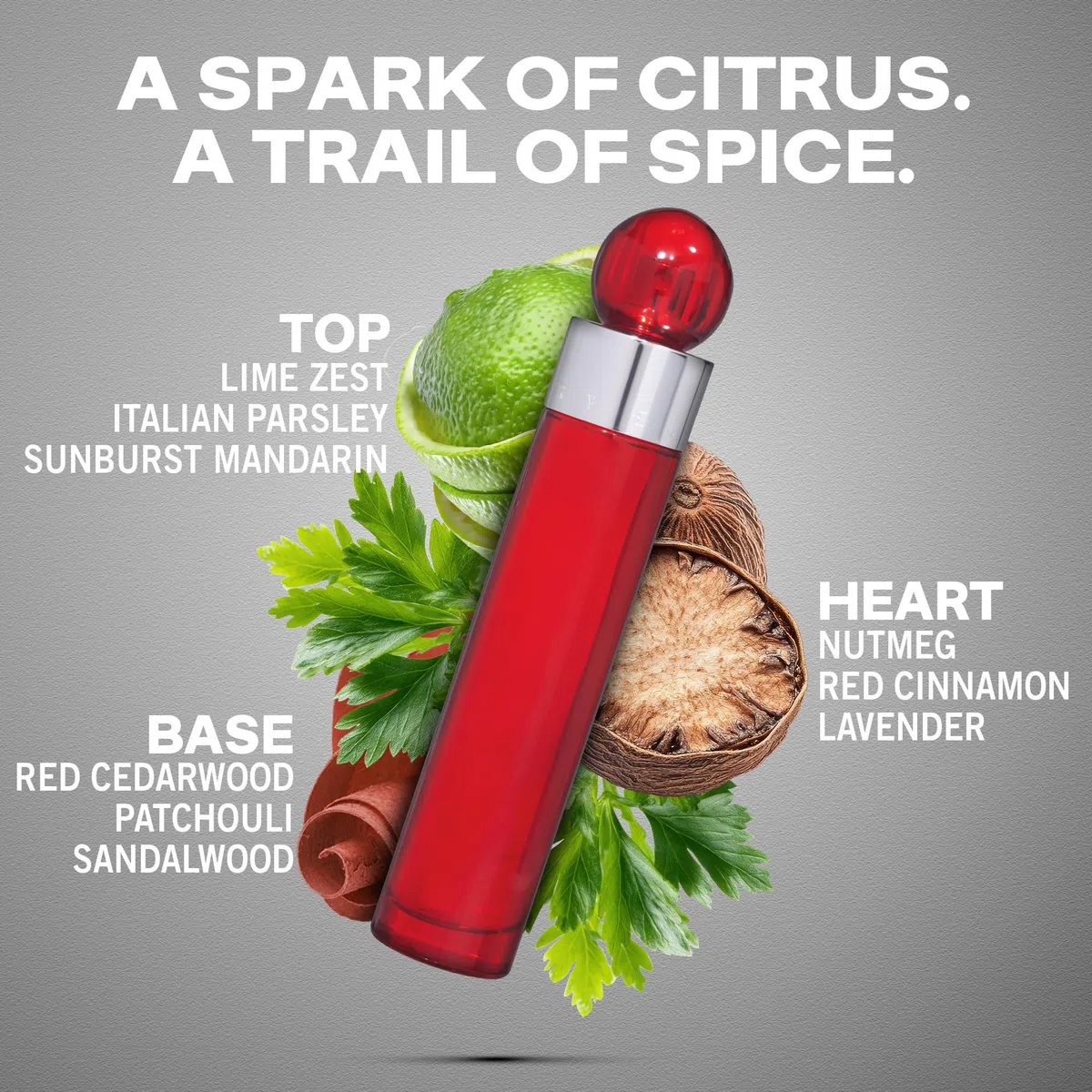 Perry Ellis 360 Red EDT Spray 1.7 oz for Men