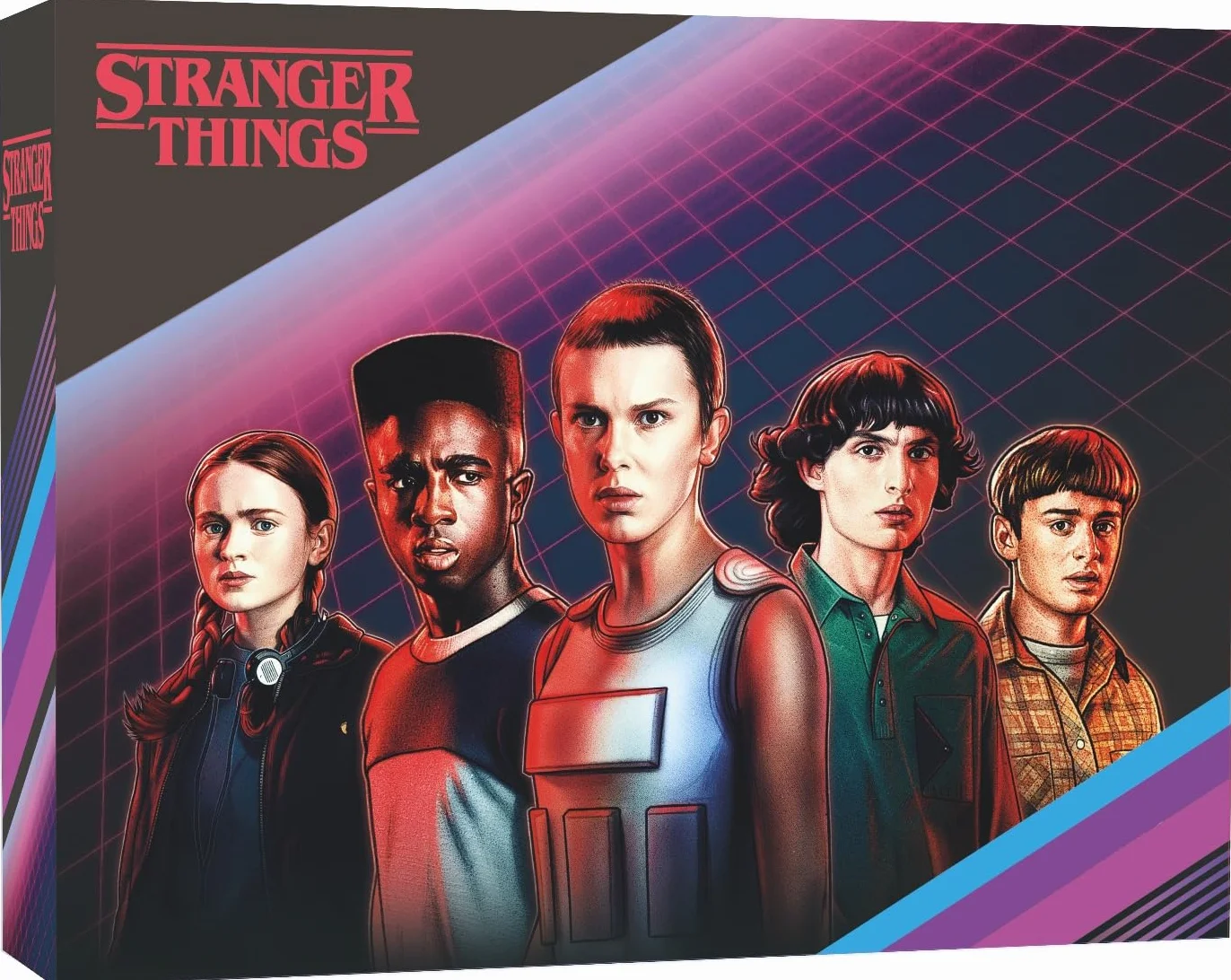 NETFLIX Stranger Things Gift Set with 100ml EDT Nail Polish and Retro Cassette Protective Case for Girls