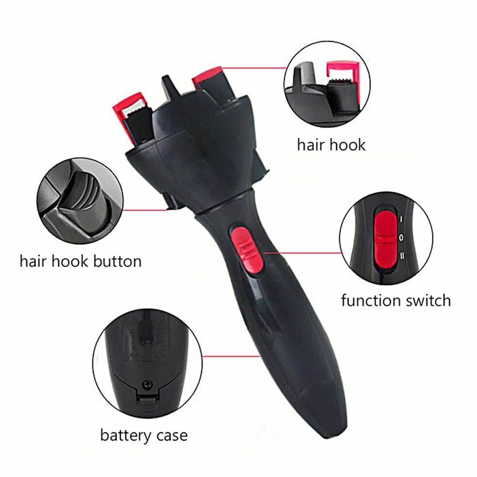 Máquina de Trenzado de Cabello Eléctrico Automático Dispositivo de Tejer