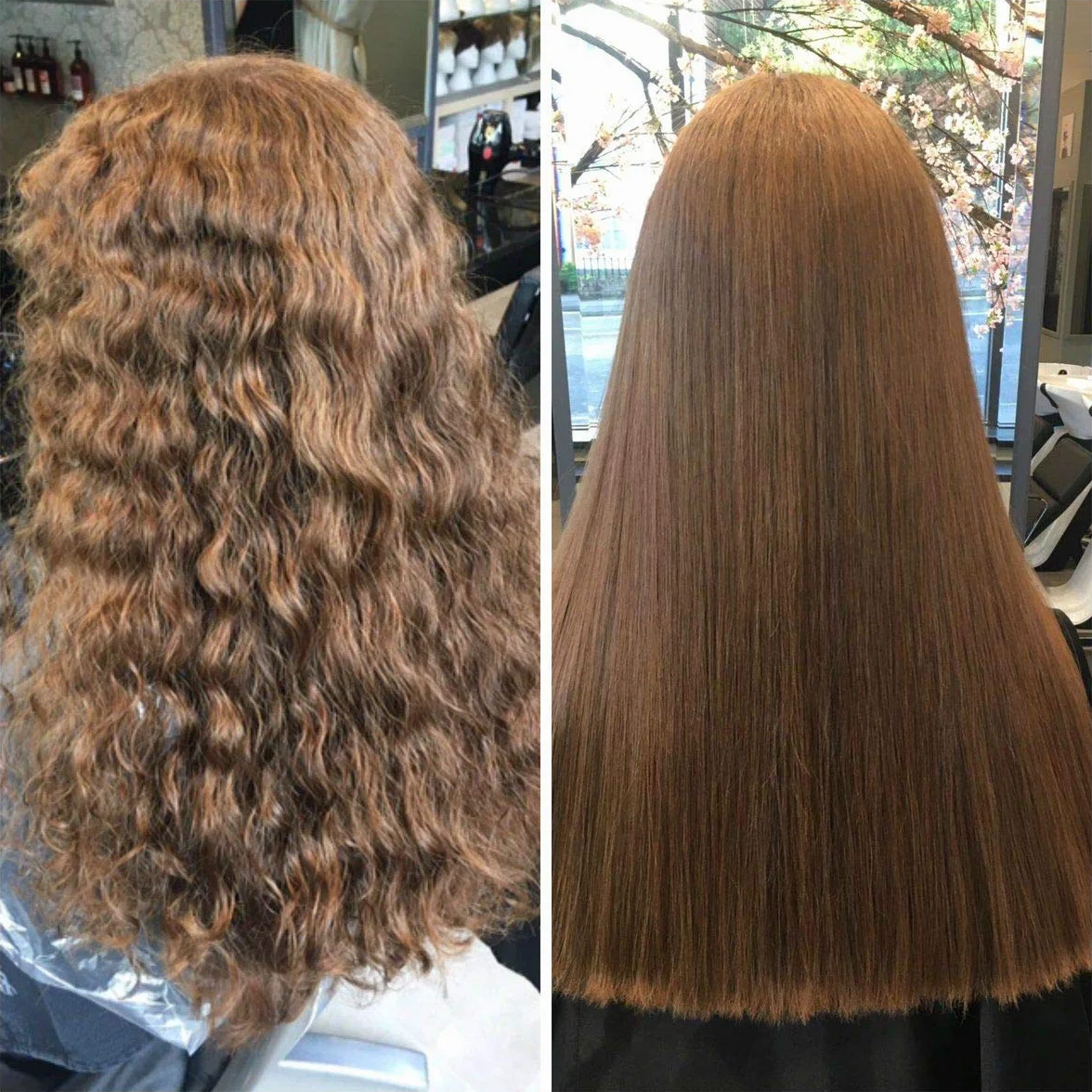 Eternity Liss Kit de cuidado del cabello Cacau brillo brasileño (2 x 1 litro)