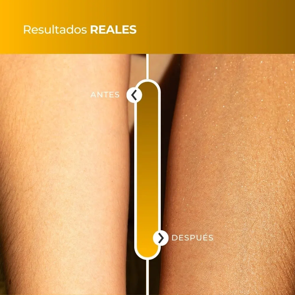 AOKlabs- BRONGZELIA Crema autobronceadora hidratante, emulsión fluida de rápida absorción 200ml.