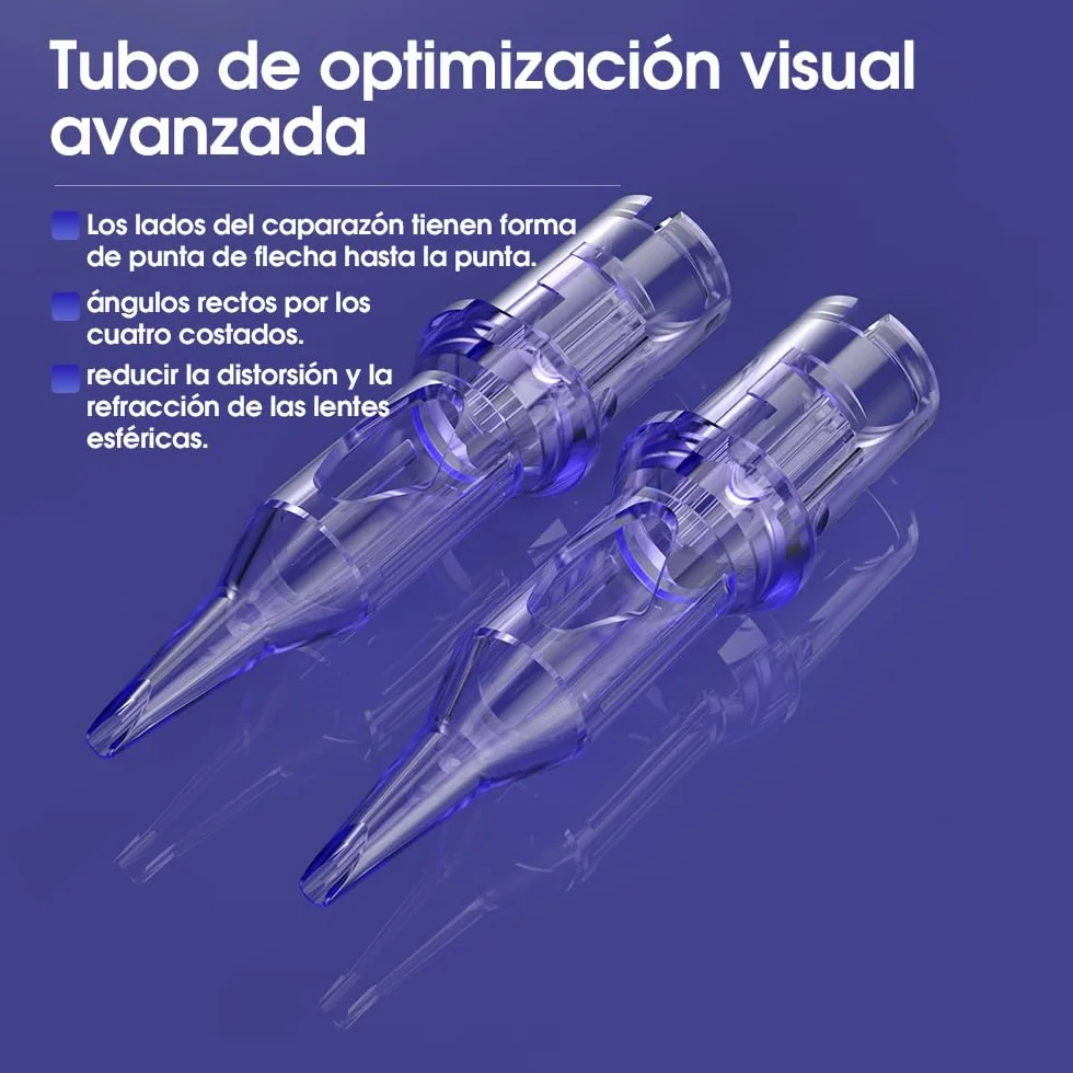 Mast Pro Agujas de Tatuaje,50 Piezas Tamaños Variados #12 1201RL 1203RL 1205RL 1207RL 1205RS 1207RS 1209RS 1207RM 1211RM 1209M, Set Desechable Round Liner Shader Magnum Para Todos Los Estilos