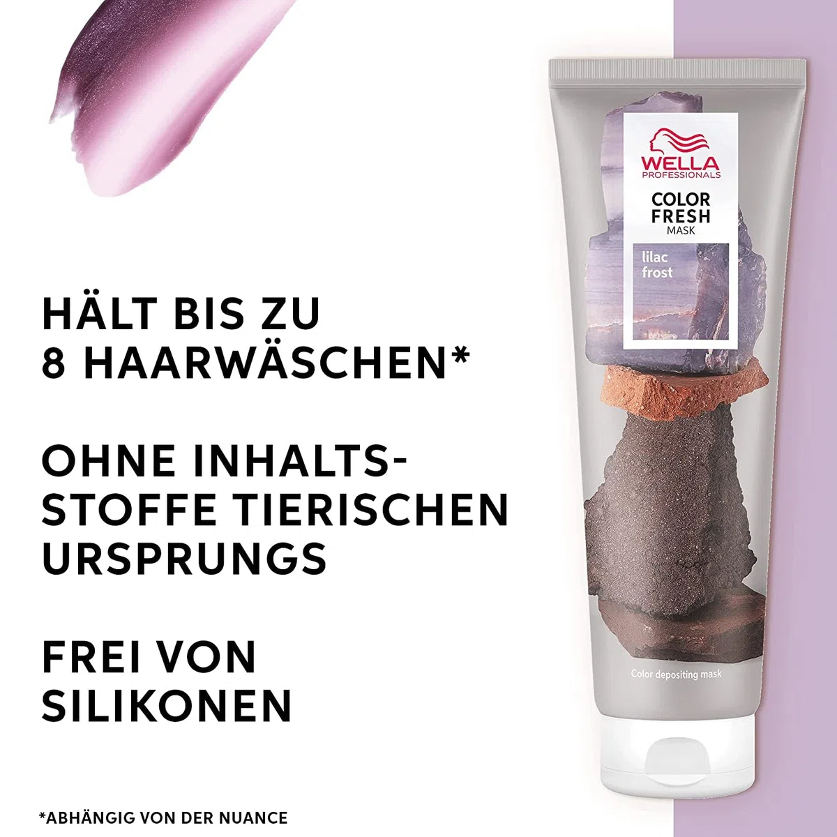 Lila escarcha Color fresco Mascarilla Wella 500ML