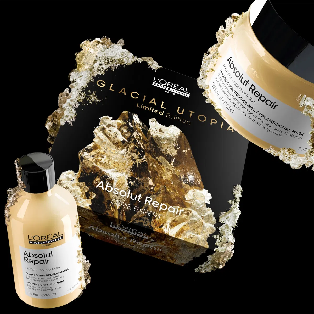 L'Oreal Professionnel Cofre Duo, Rutina Tratamiento Reconstructor para Cabellos Secos y Dañados, Absolut Repair