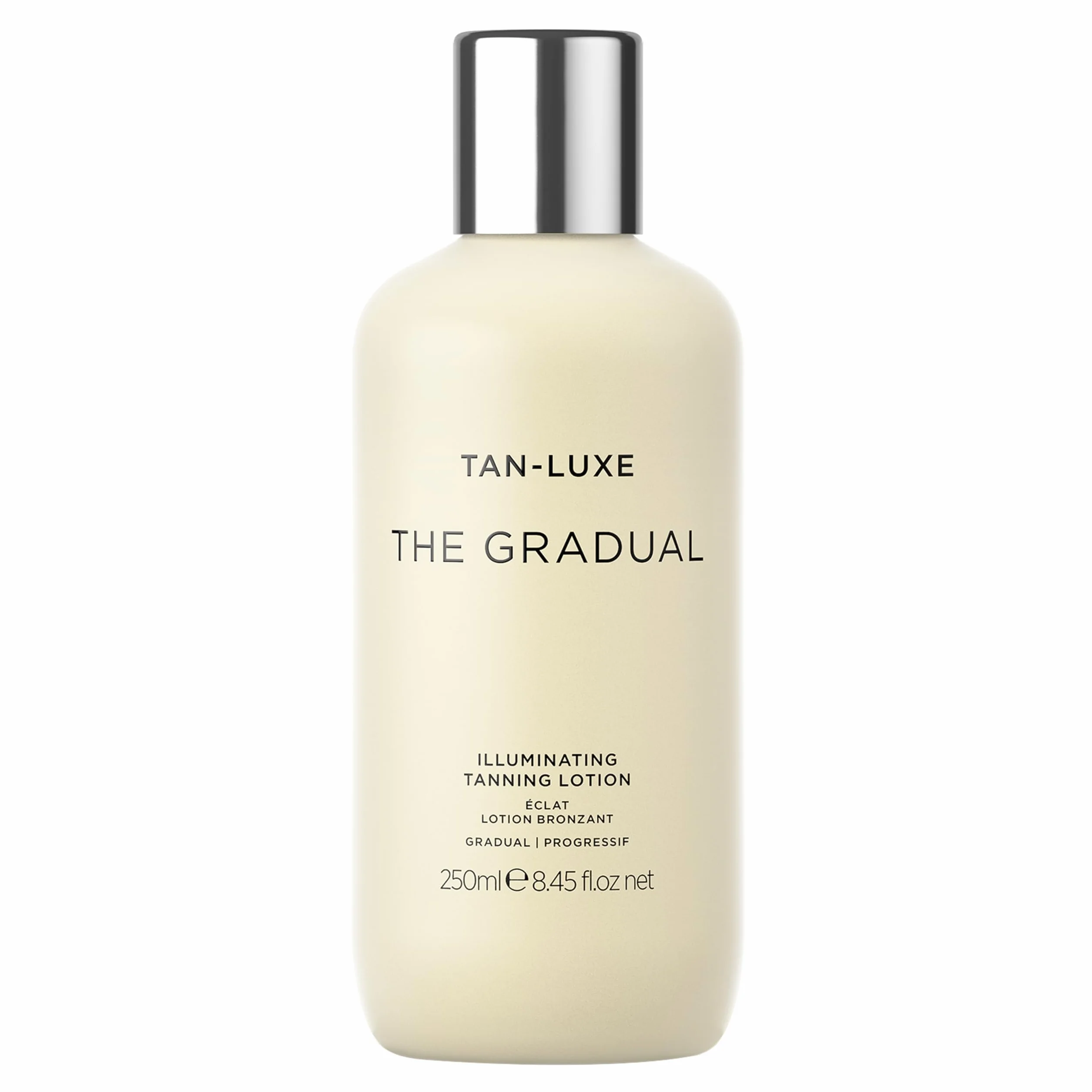 Tan Luxe THE GRADUAL Loción Autobronceadora, (250ml) Cuidado de la piel autobronceador con brillo gradual, libre de crueldad animal y vegano