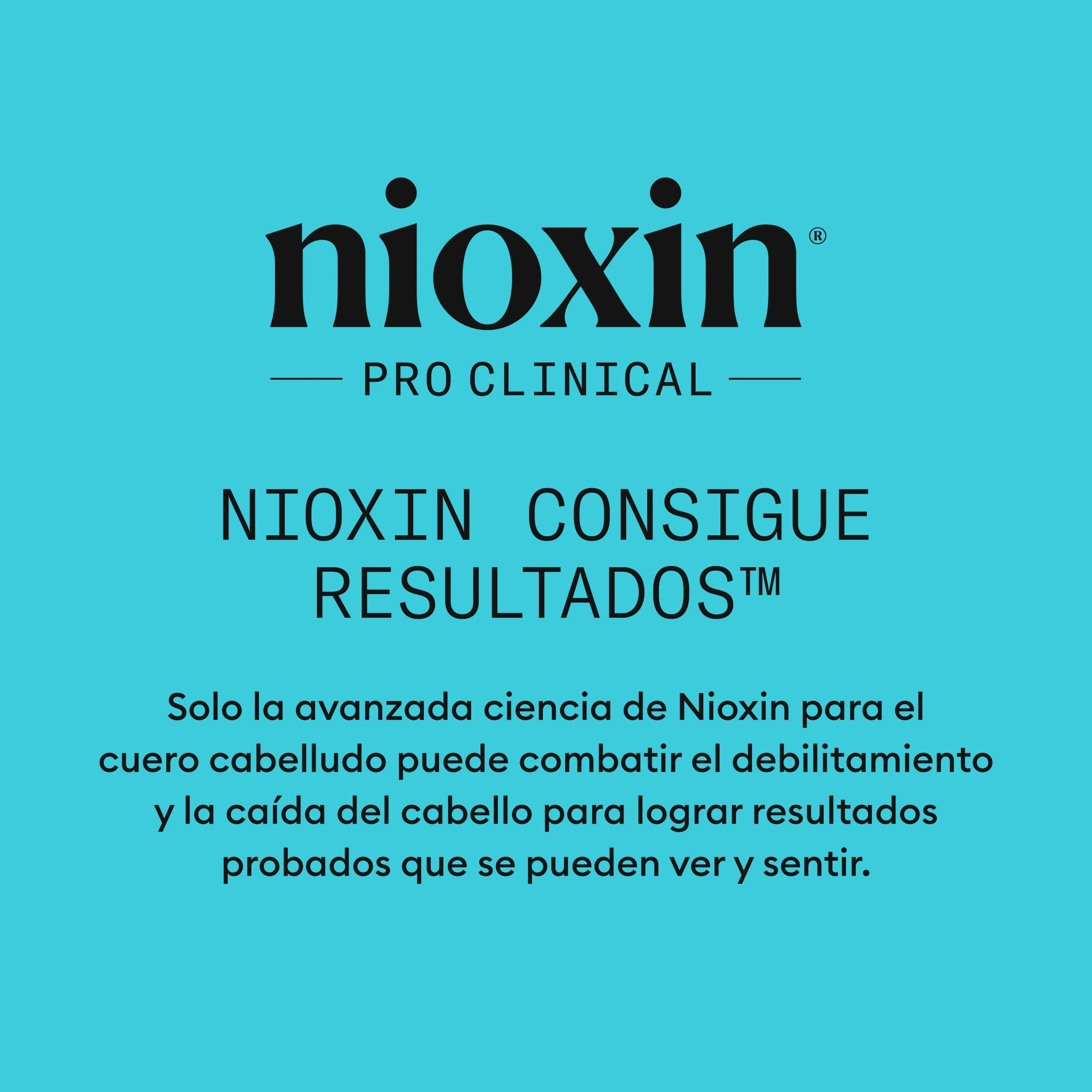 Nioxin Sistema 3 Champú Acondicionador Tratamiento Cabello Teñido Dañado Debilitamiento Leve