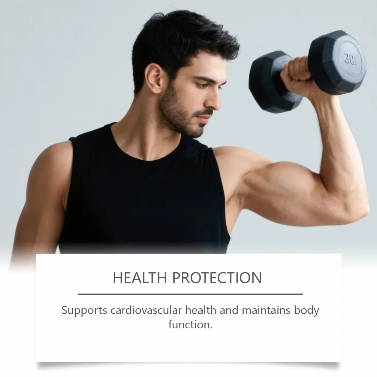 Ali - Apoyo al crecimiento muscular para hombres - Apoyo a la fuerza y ​​la resistencia, mejora de la energía - Salud masculina, Vegano