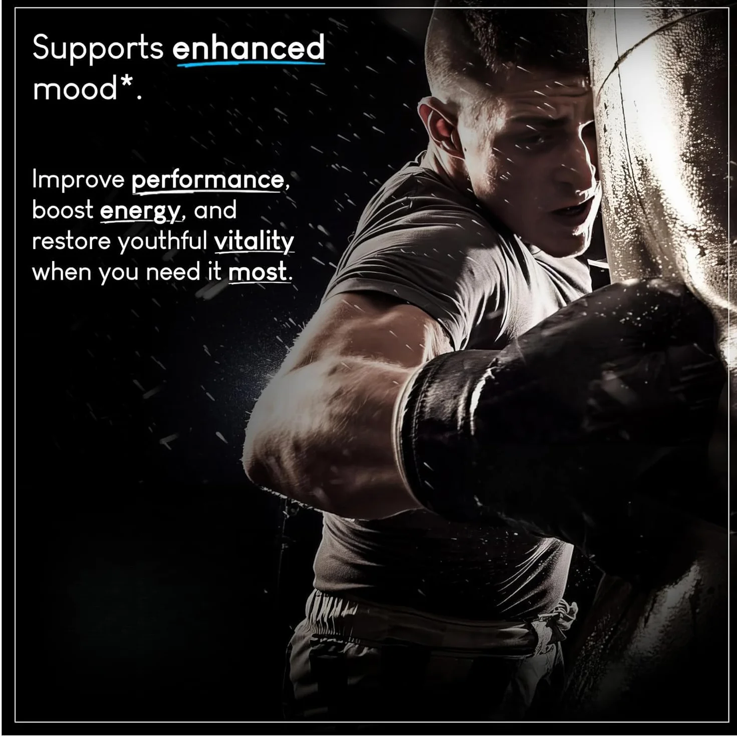 Ali - Apoyo al crecimiento muscular para hombres - Apoyo a la fuerza y ​​la resistencia, mejora de la energía - Salud masculina, Vegano