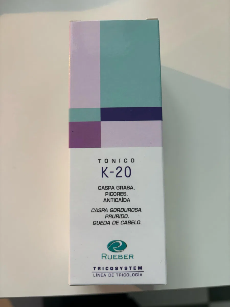 Tonico Capilar K-20 | Locion Anticaspa y Calma el Picor Cuero Cabelludo con Efecto Inmediato | Elimina la Caspa Grasa y Tóxica | Para Cuero Cabelludo Irritado o Intoxicado | Dermatitis
