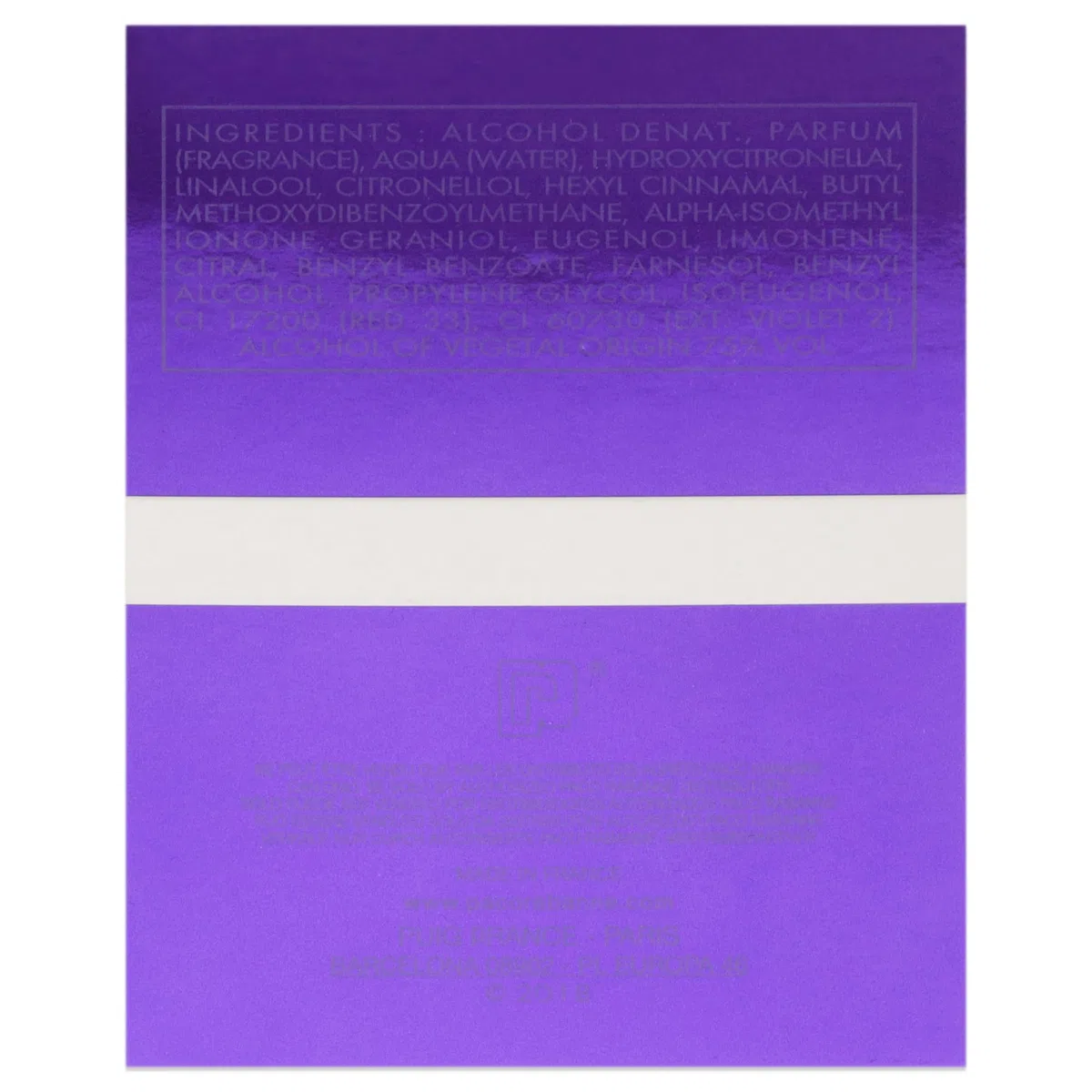 ULTRAVIOLET Eau De Parfum vapo 80 ml