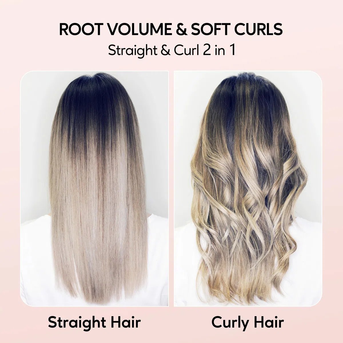 Terviiix cepillo de pelo caliente, queratina proteger barril calentado cepillo térmico, iónico suave brillo volumizar peine, doble voltaje alisador de pelo rizador herramienta de peinado 32mm