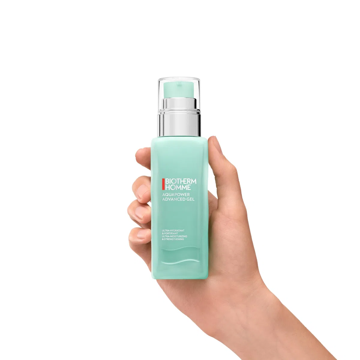 Biotherm Homme, Aquapower Advanced Gel, Gel Facial Hidratante para Hombre, Pieles Normales a Mixtas, Textura No Pegajosa de Absorción Rápida, 75 ml