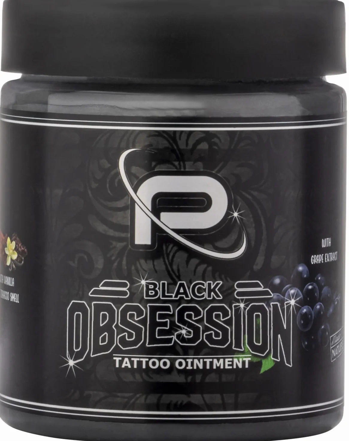 Proton - Colours Obsession - Tattoo Butter - Made by Nature - Black - 250ml / 8.5 Oz. Crema para proceso tatuaje y curar. Negra
