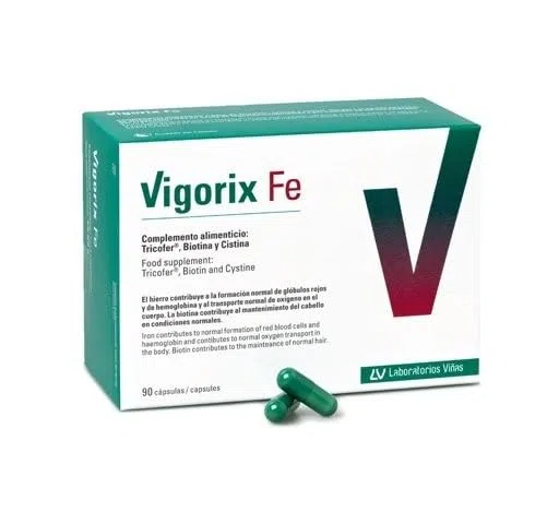 Vigorix Fe 90 Cap Cabello