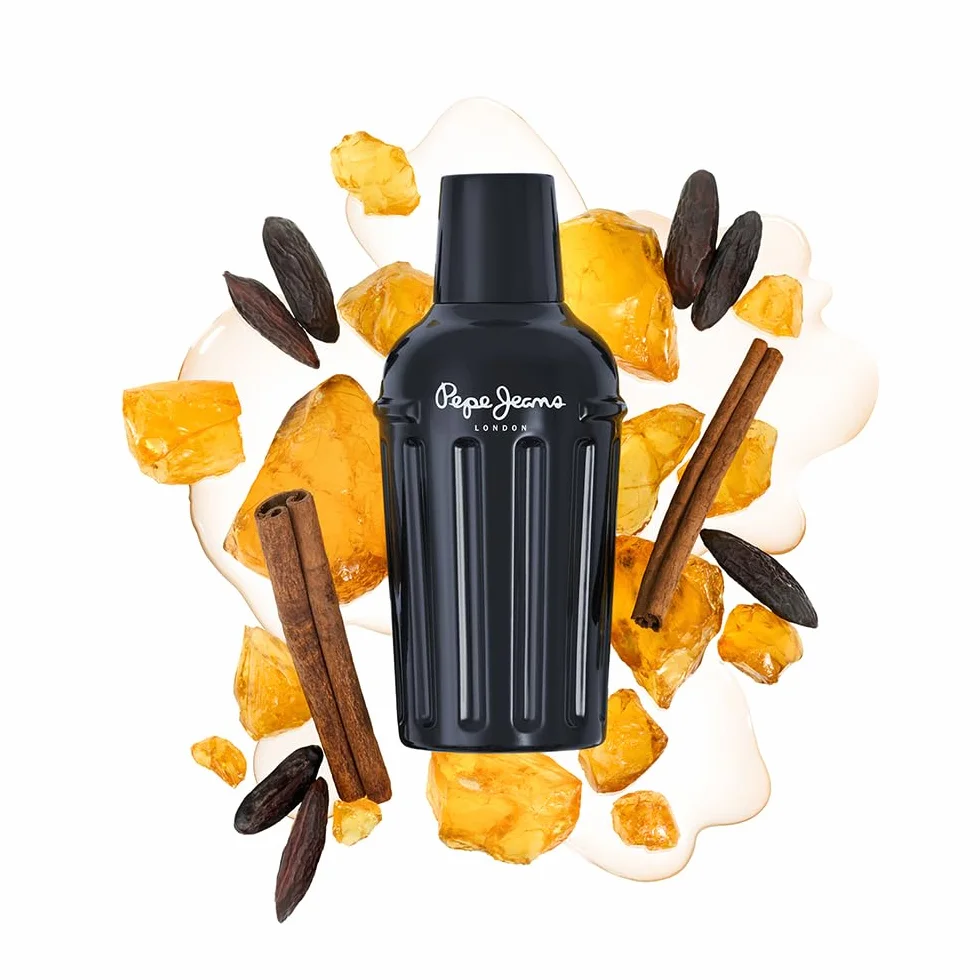 Pepe Jeans Addictive For Him Estuche Regalo Perfumes Hombre Pack de 2 piezas Eau de Parfum 100ml y Shower Gel 100ml Set Fragancia Oriental y Amaderada